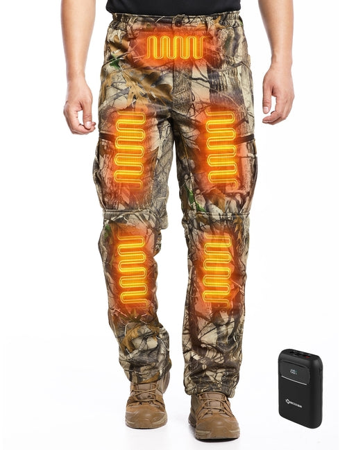 ANTARCTICA GEAR Hunting Heated Pants for Men with 12V 15000mAh Battery