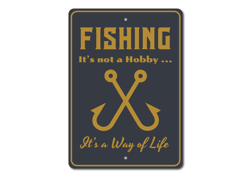 Fishing Hobby Sign