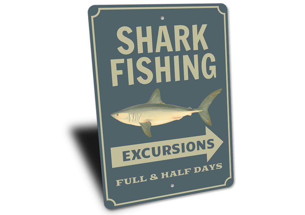 Shark Fishing Sign