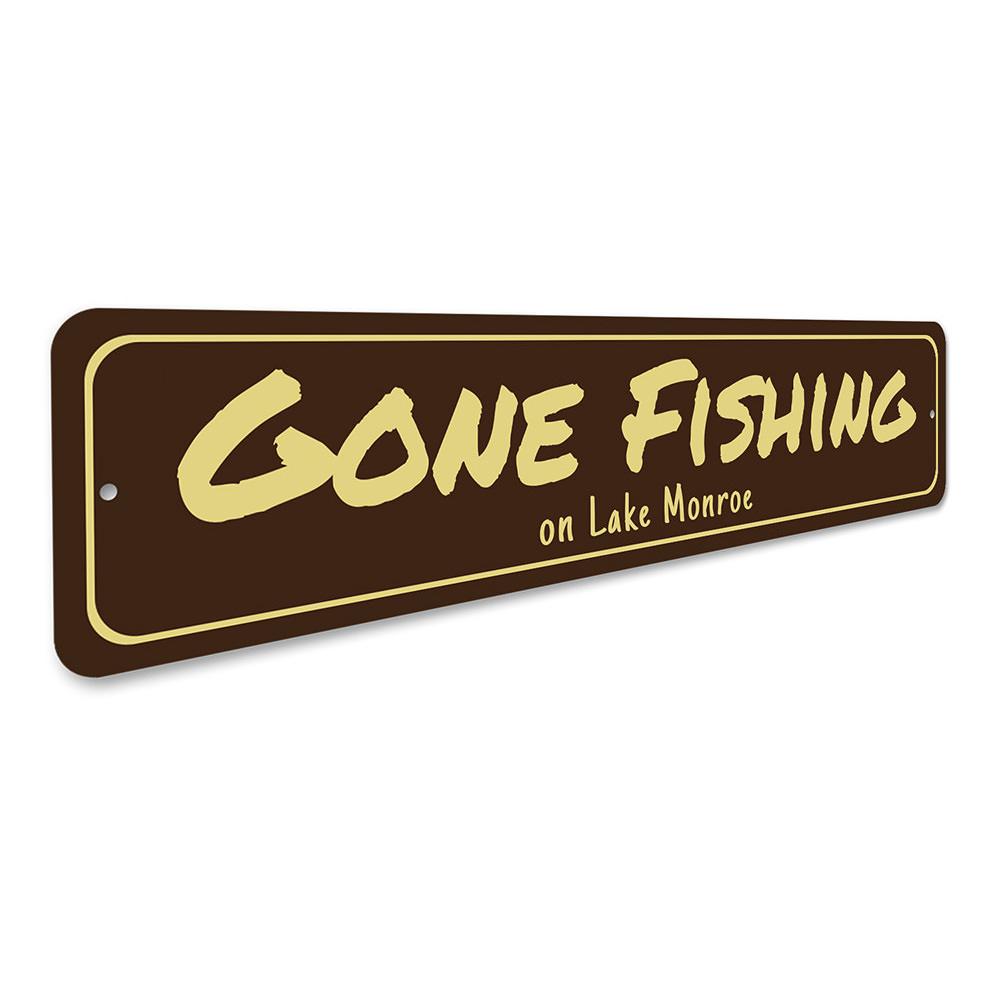 Gone Fishing Sign