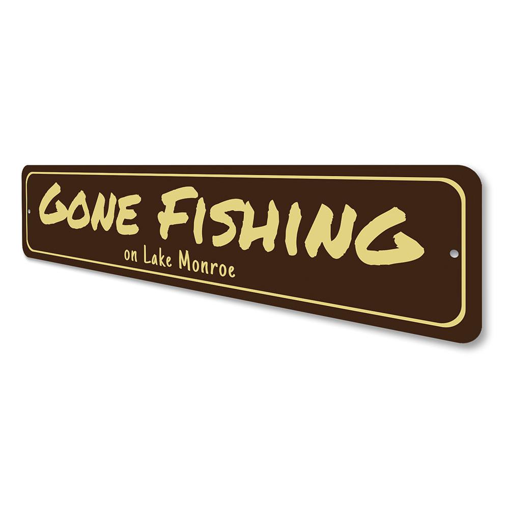 Gone Fishing Sign