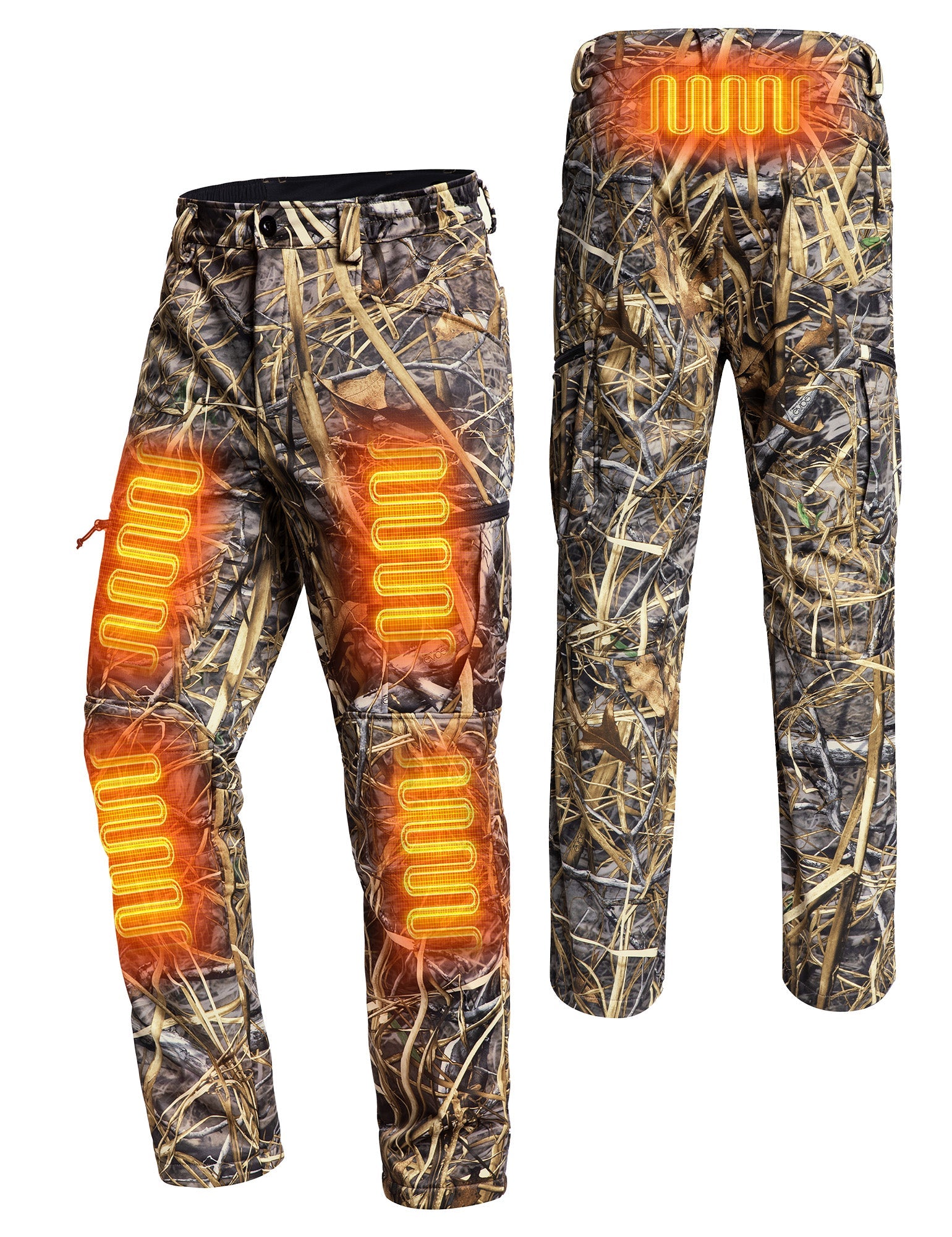 ANTARCTICA GEAR Hunting Heated Pants for Men with 12V 15000mAh Battery