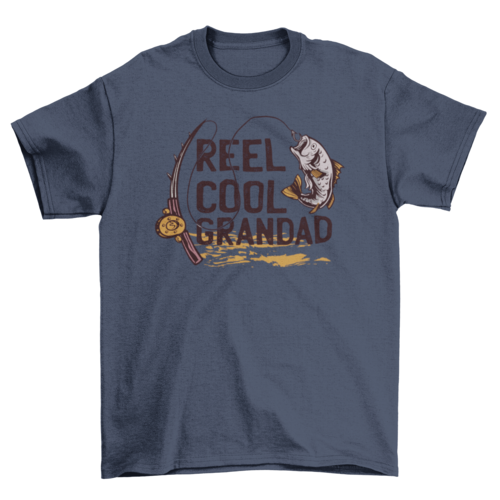 Fishing grandad t-shirt