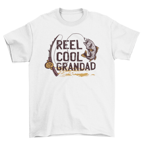 Fishing grandad t-shirt
