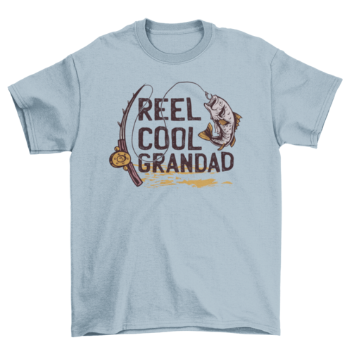 Fishing grandad t-shirt