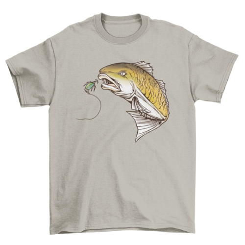 Fishing redfish t-shirt