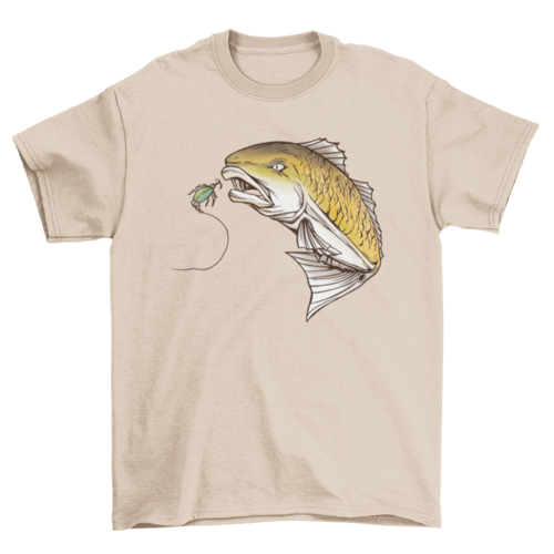 Fishing redfish t-shirt