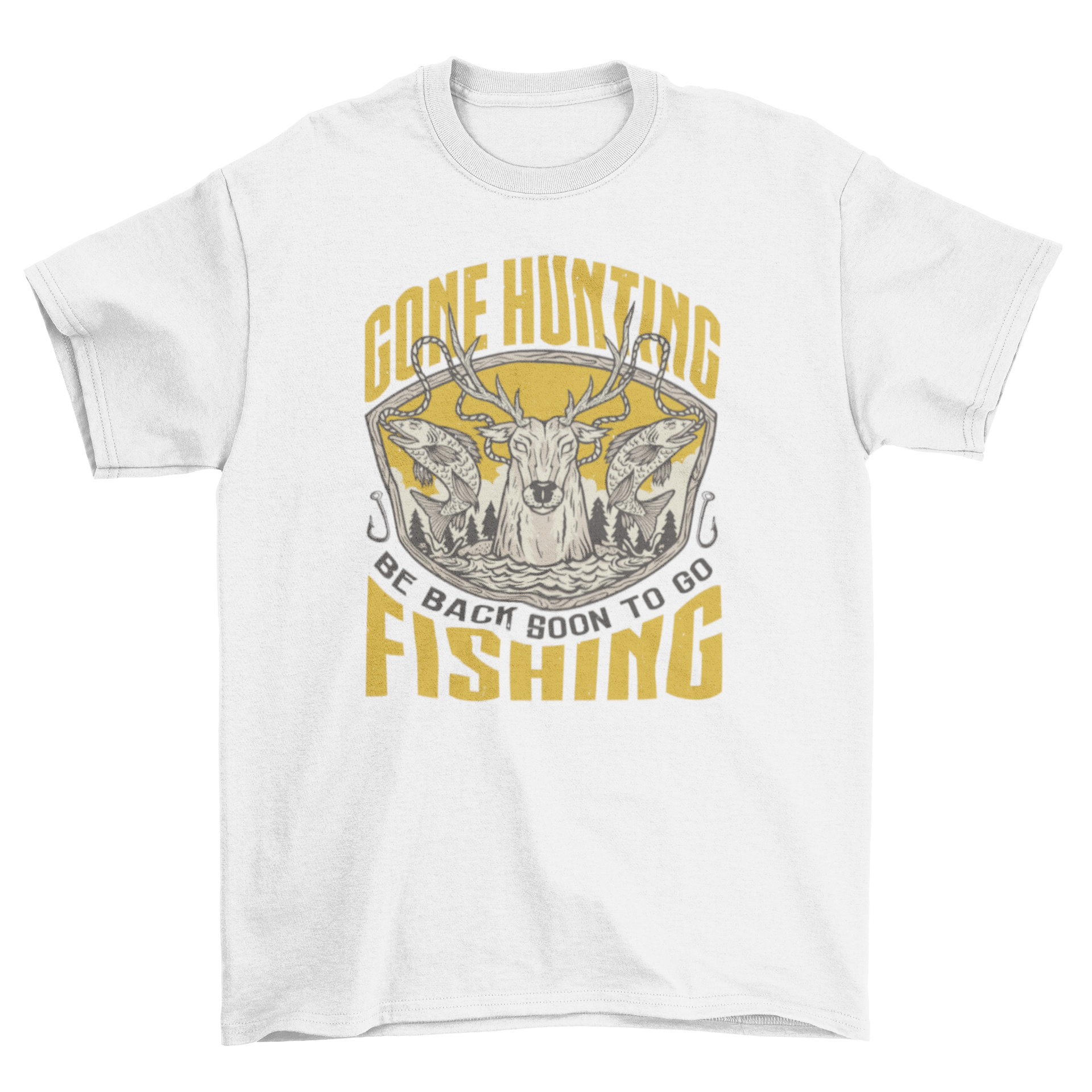 Gone hunting t-shirt