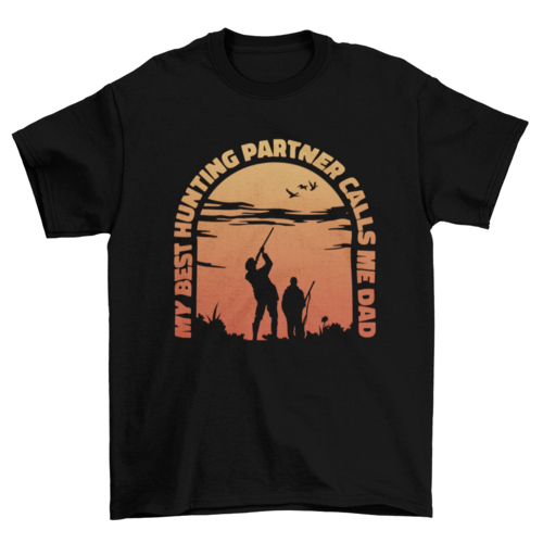 Hunting partner quote t-shirt