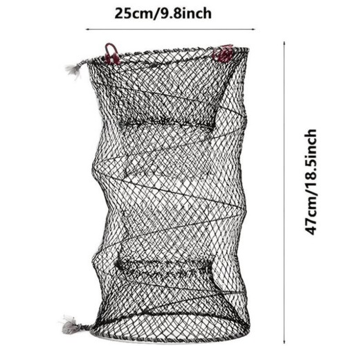 1pc Collapsible Fishing Net; Portable Folding Trap Cage For Minnow