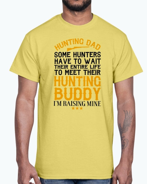 Hunting Dad, Hunting Buddy - Hobbies - Cotton Tee