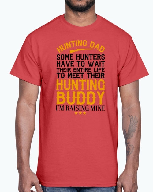 Hunting Dad, Hunting Buddy - Hobbies - Cotton Tee