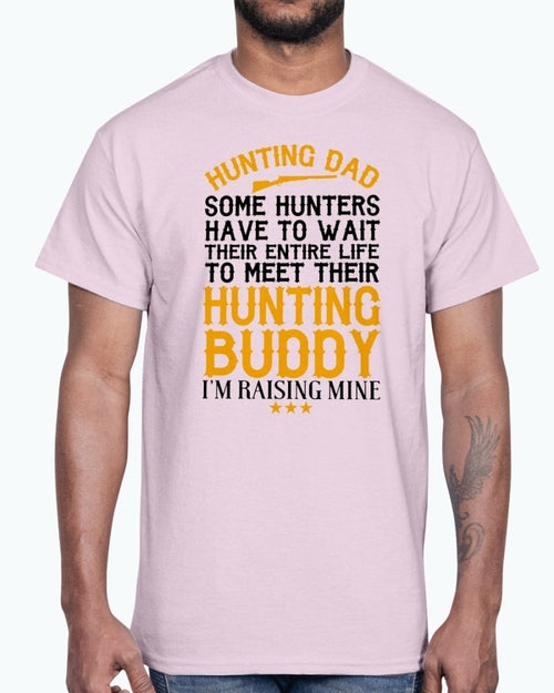 Hunting Dad, Hunting Buddy - Hobbies - Cotton Tee