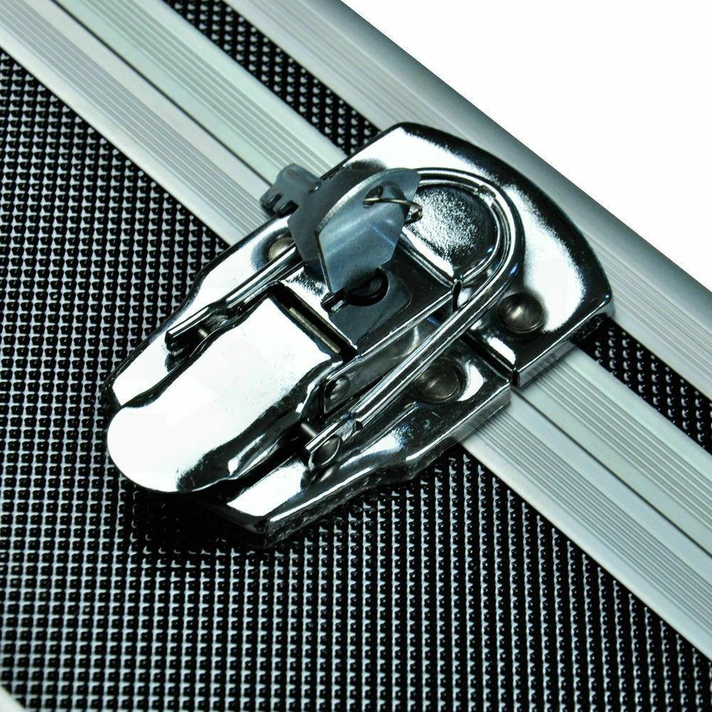 Hard Aluminium Double Sided Hunting Gun Cases Safes Bags Rifle Shot