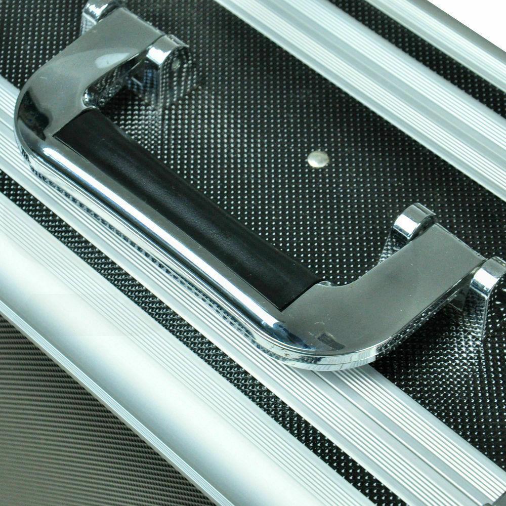 Hard Aluminium Double Sided Hunting Gun Cases Safes Bags Rifle Shot