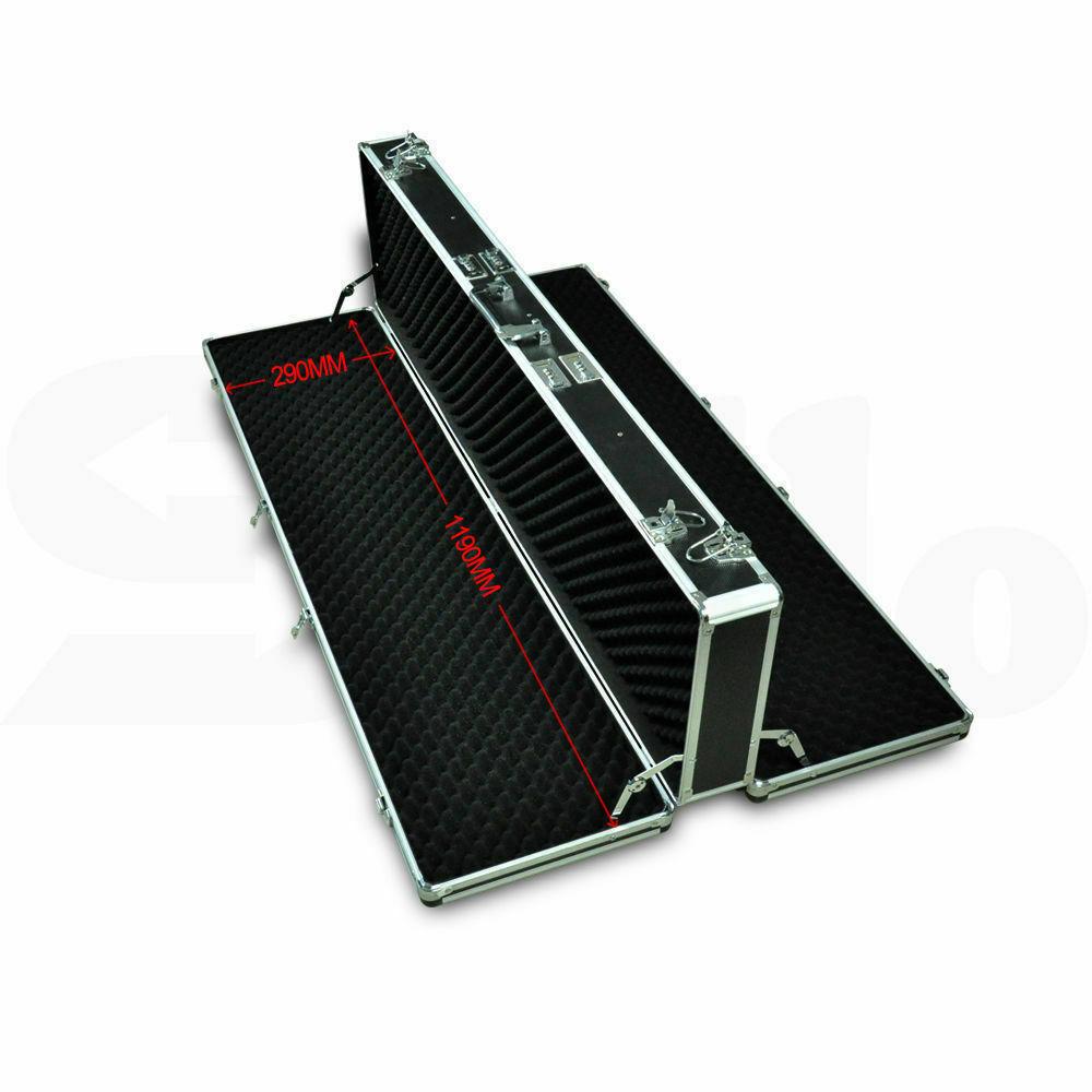 Hard Aluminium Double Sided Hunting Gun Cases Safes Bags Rifle Shot