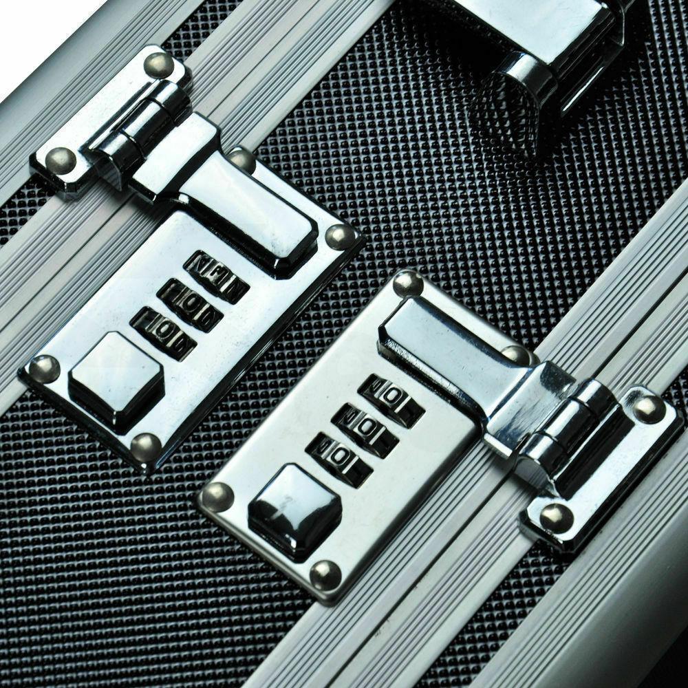 Hard Aluminium Double Sided Hunting Gun Cases Safes Bags Rifle Shot