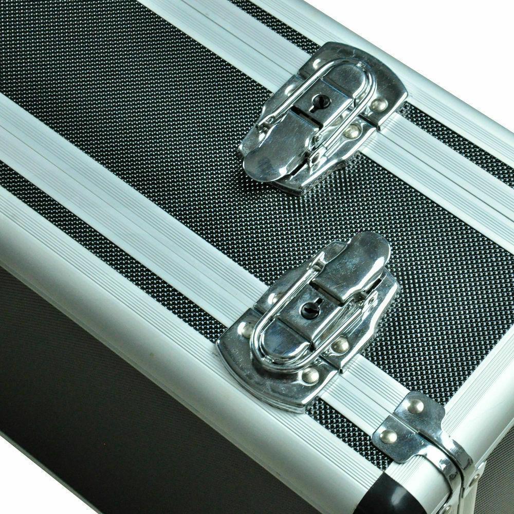 Hard Aluminium Double Sided Hunting Gun Cases Safes Bags Rifle Shot